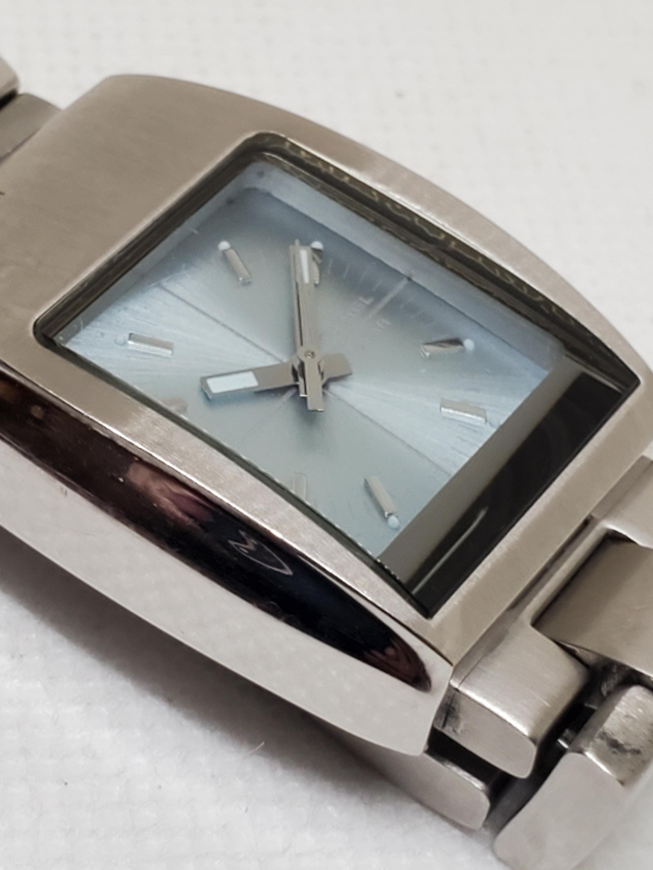 Diesel Women Silver Tone Watch, 2000s , Working - Etsy display picture 1