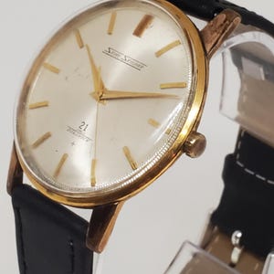 Seiko Skyliner 16001E Manual Watch, Gold Plated, Seikosha Movement