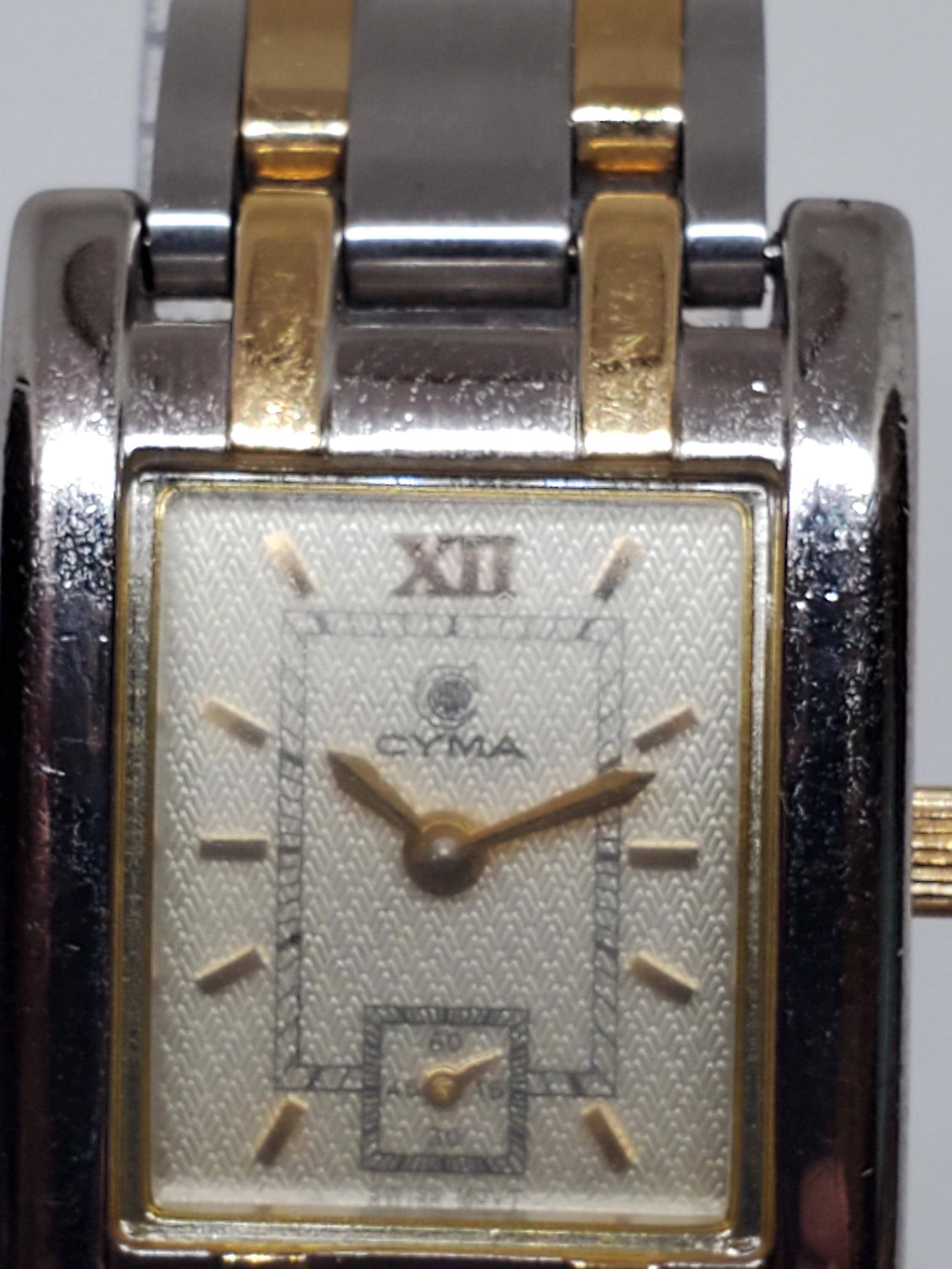 Cyma Sealord Dul-Tone Watch、1980年代、動作品 - Etsy 日本