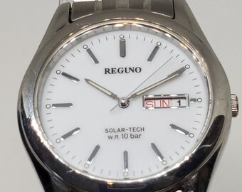 Vintage Citizen Reguno Solar Watch, 2000s , Running - Etsy