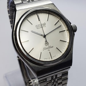 Seiko Silver Wave - Etsy