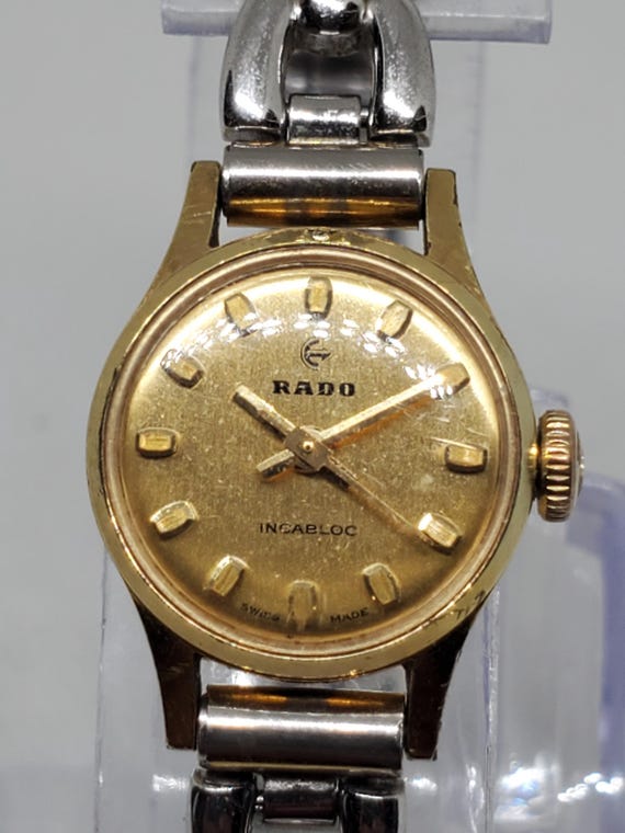 Vintage Rado 6033 Gold Plated Ladies Watch, Swiss Manual Movement