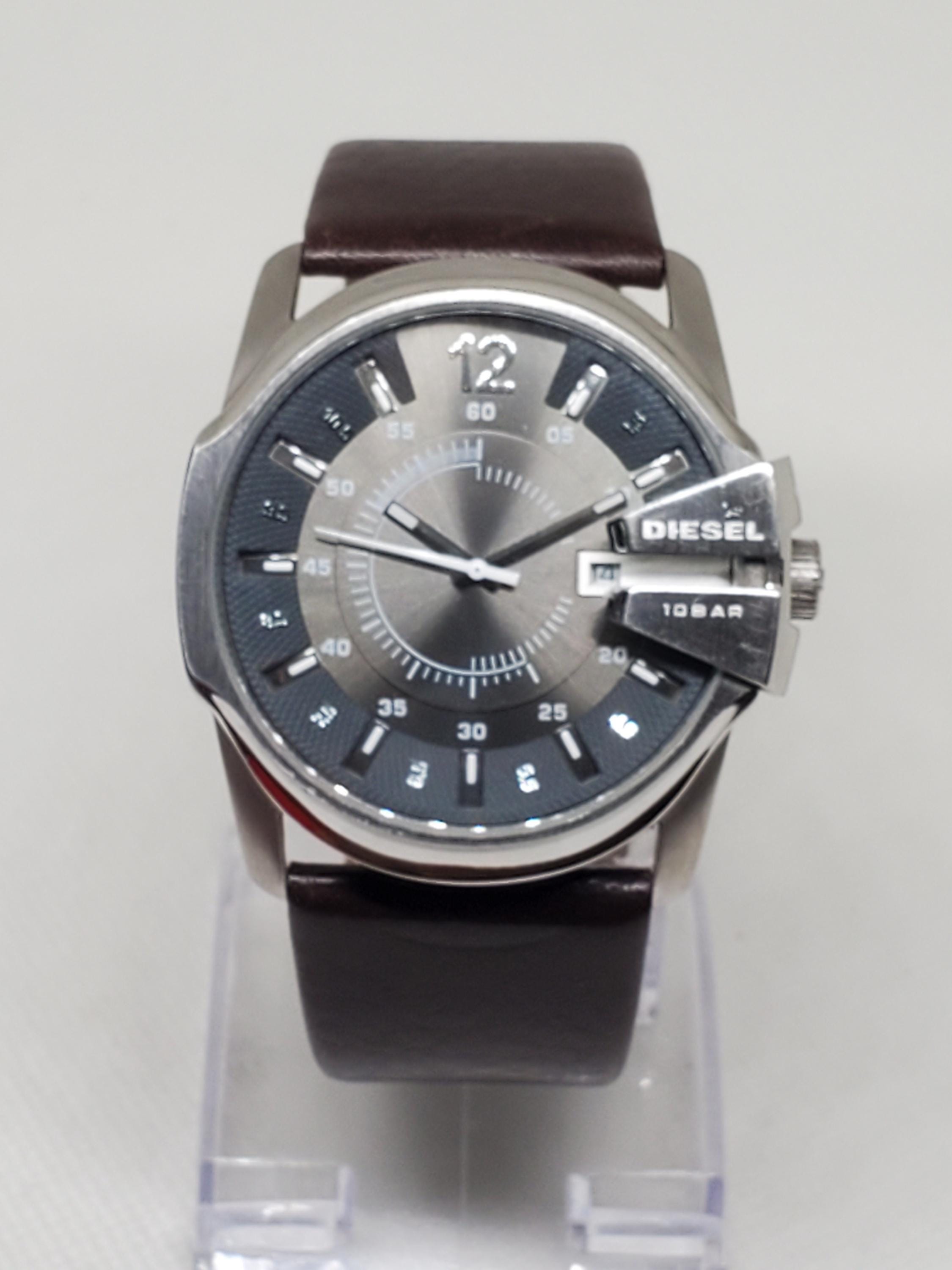 その他 DIESEL DZ-1206 Diesel DZ-1206 46mm Quartz Watch—steel Case, Grey Dial, Date