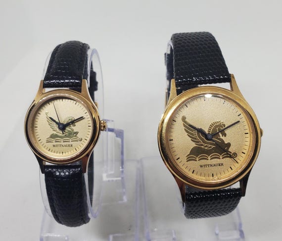 Wittnauer Pegasus His and Hers Dress Watch Vintage Elegance  display picture 2