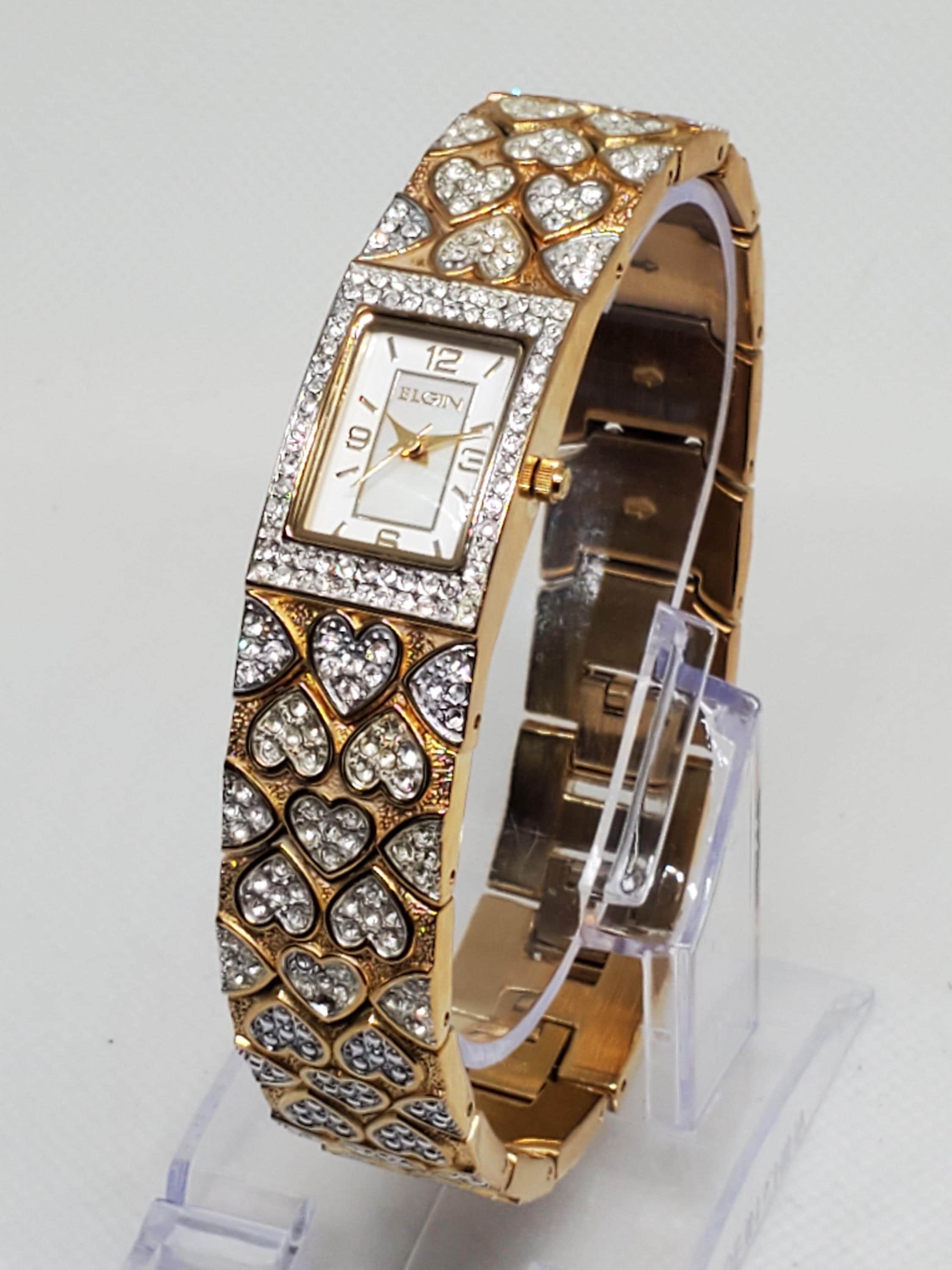 Elgin EG8012 Gold Tone Women display picture 2