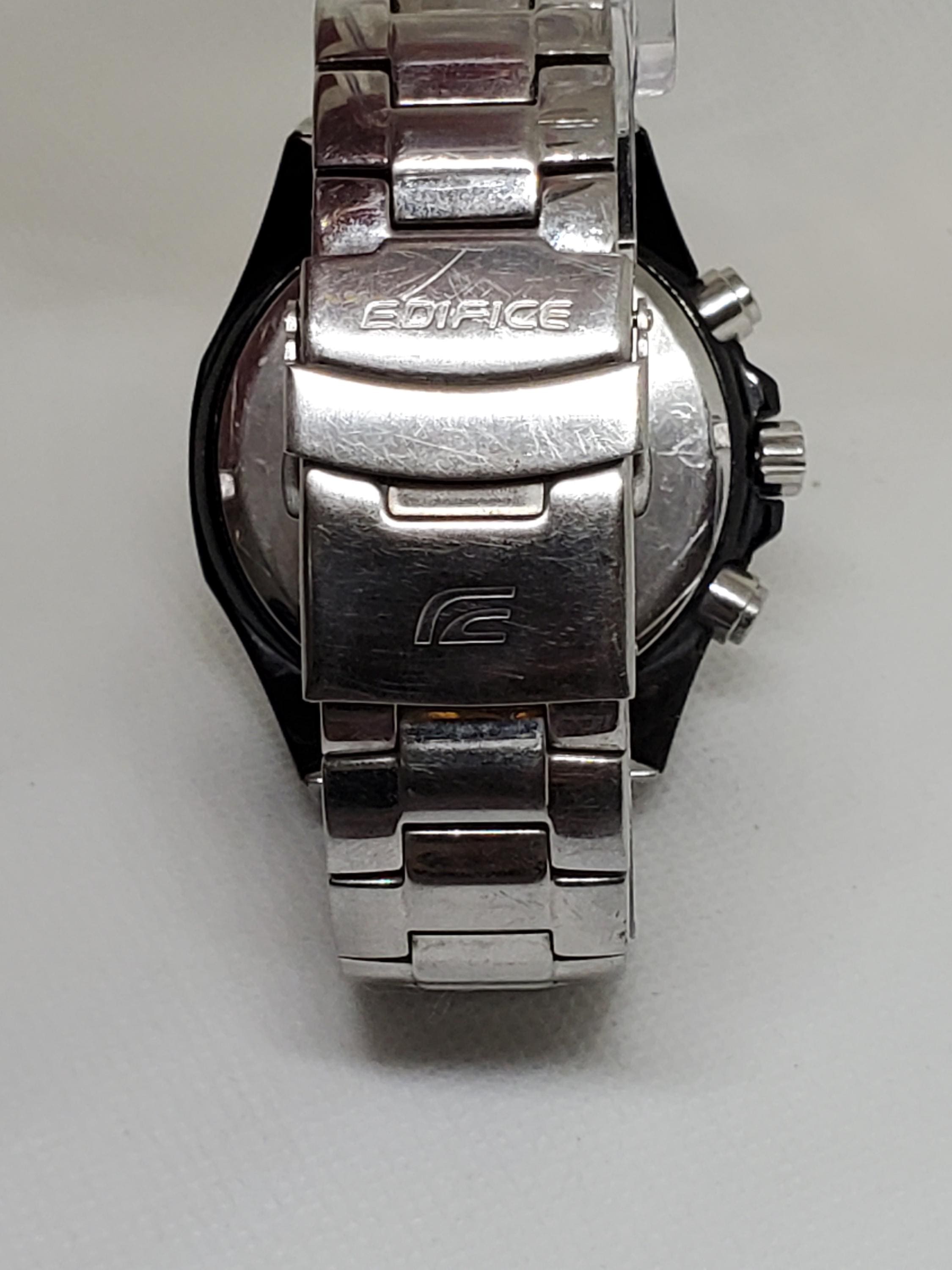 Casio Edifice EF 534 Tachymeter chronograph Etsy UK