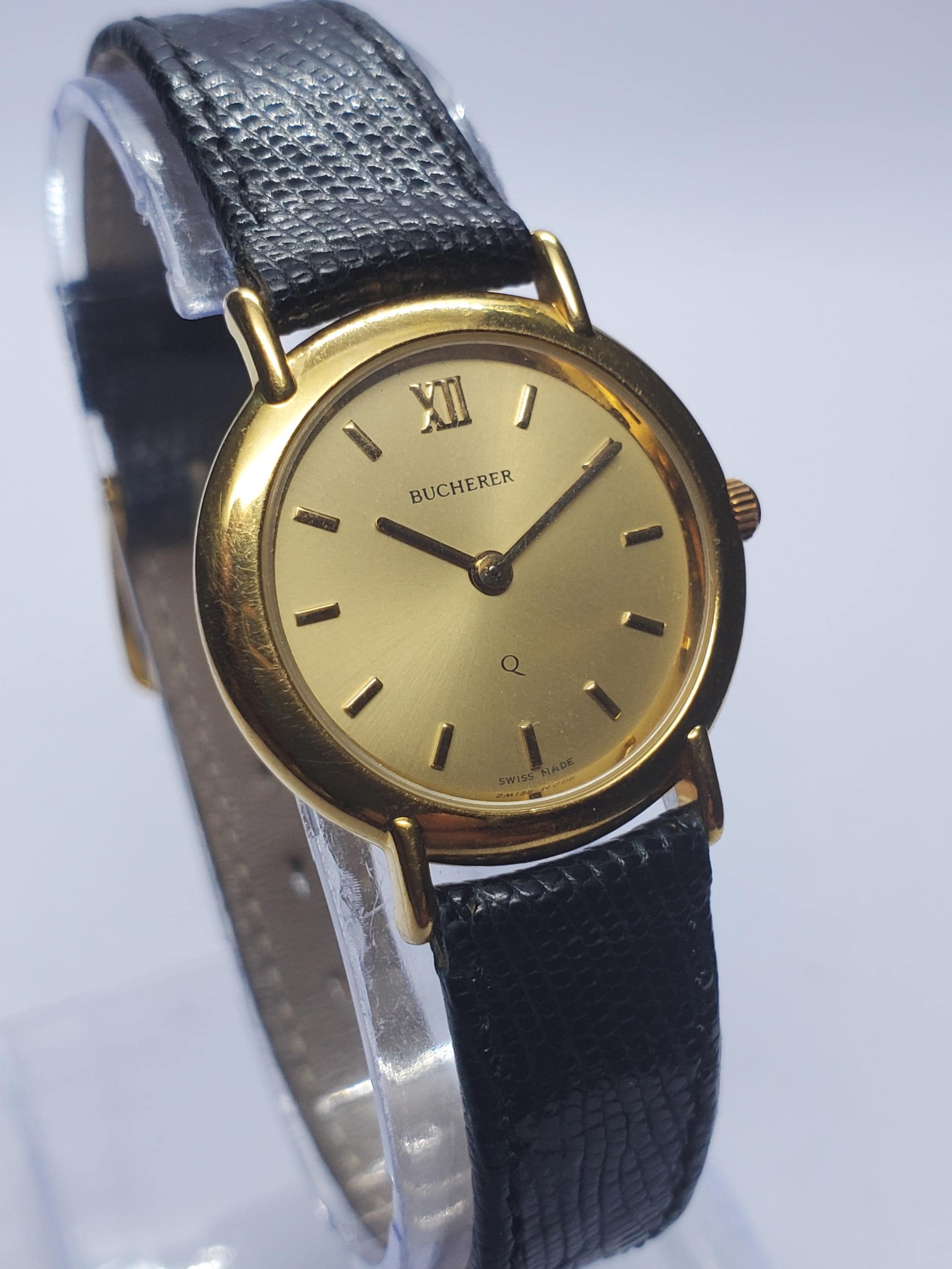 Gold bucherer watch - Etsy 日本
