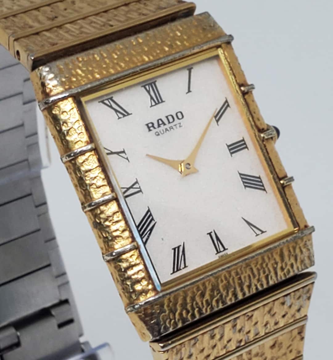 Old Rado Watch Rado Gold Plated 18K Watch, 1980s Vintage Collection - Etsy