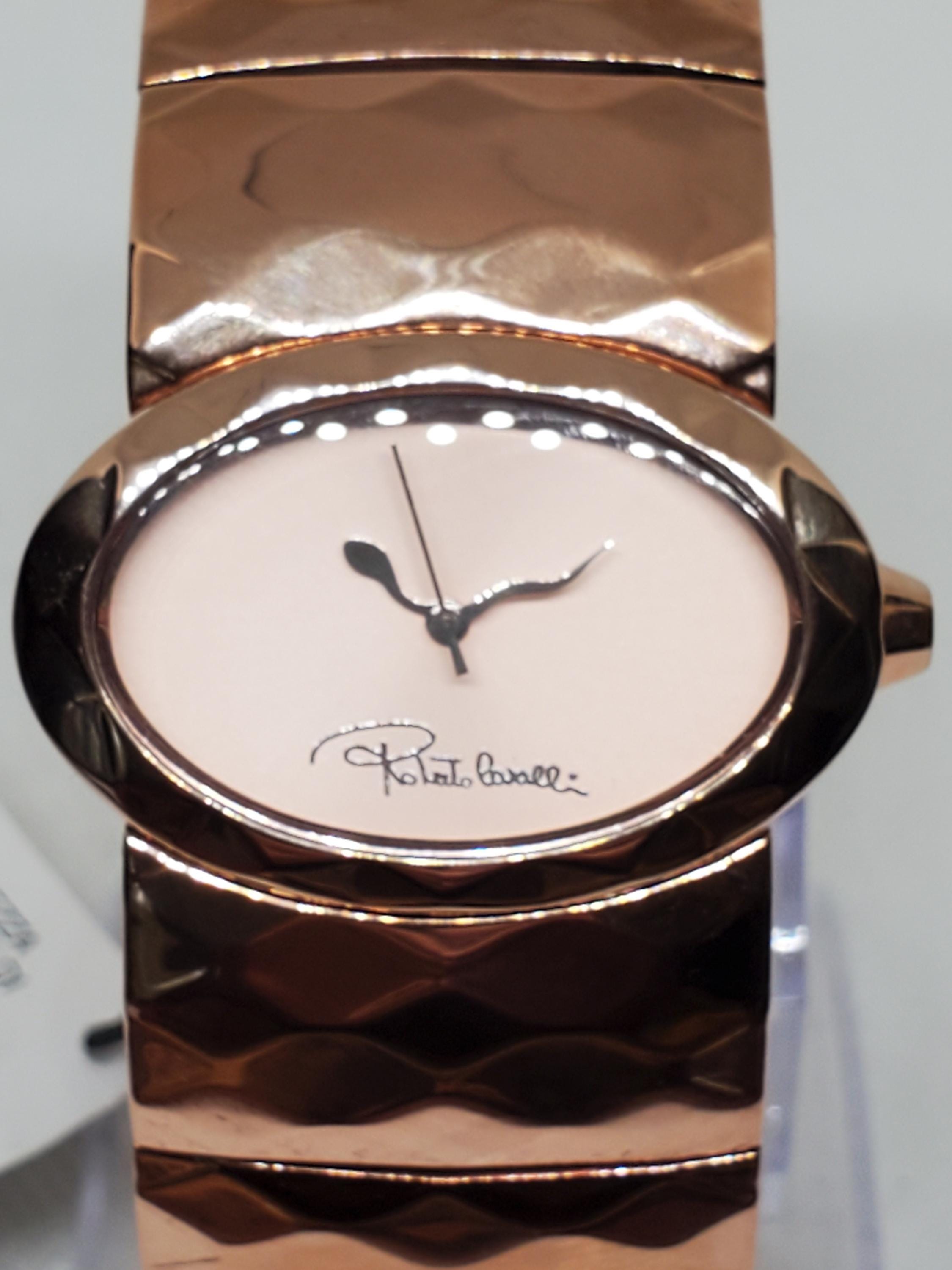 Brand New  Roberto Cavalli 28mm Rose Gold Watch Roberto Cavalli by Franck Muller Snake Core watch in ROSE  main image 4