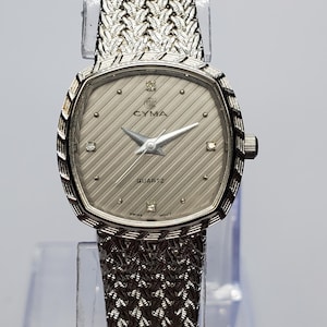 Cyma Diamond Watch - Etsy