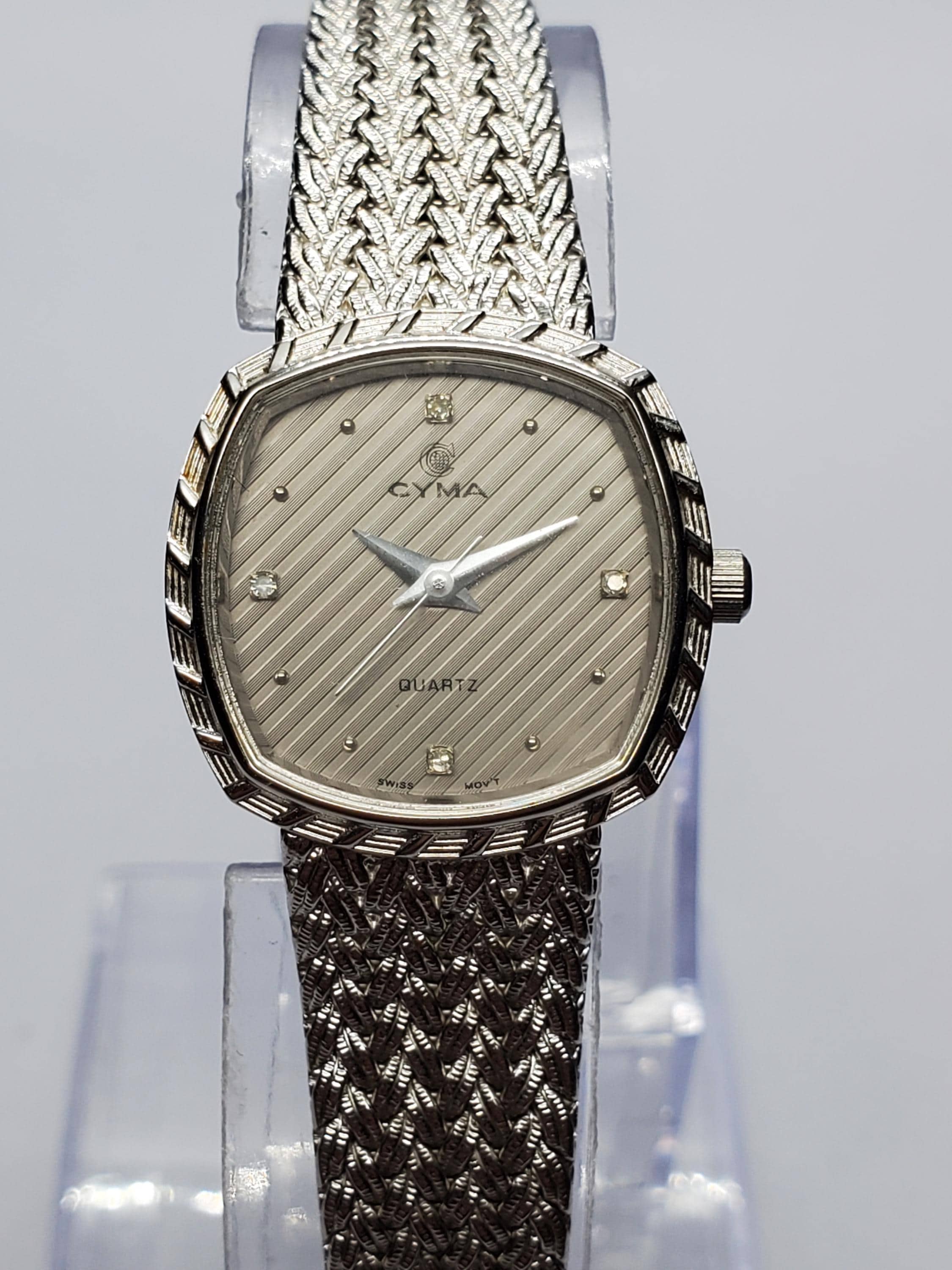 Cyma Diamond Watch - Etsy