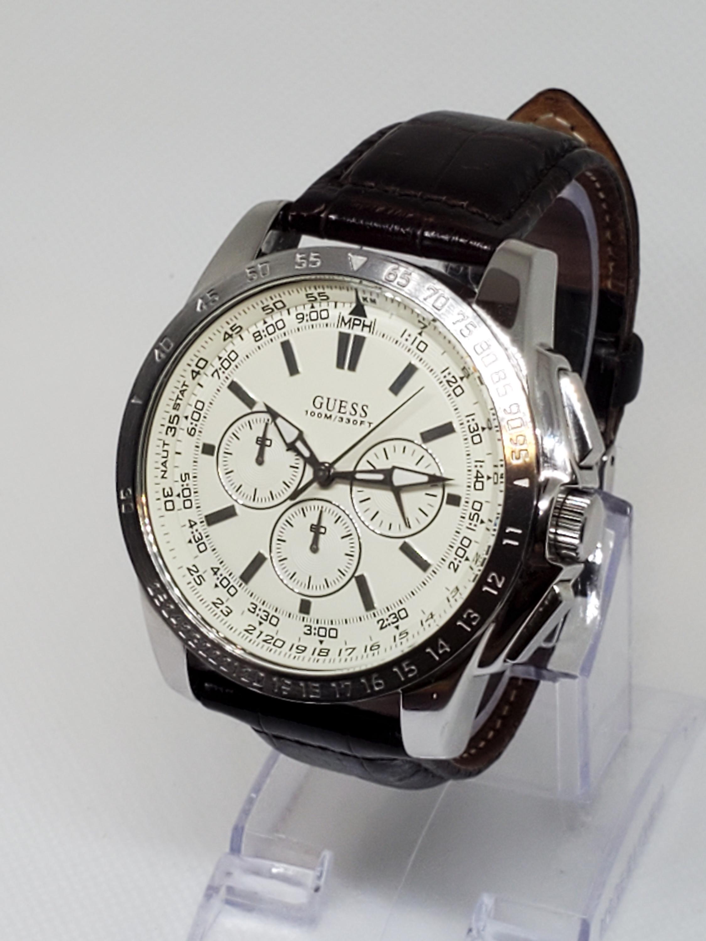 ヴィンテージ Guess Waterpro クロノグラフ 2000年代製腕時計 