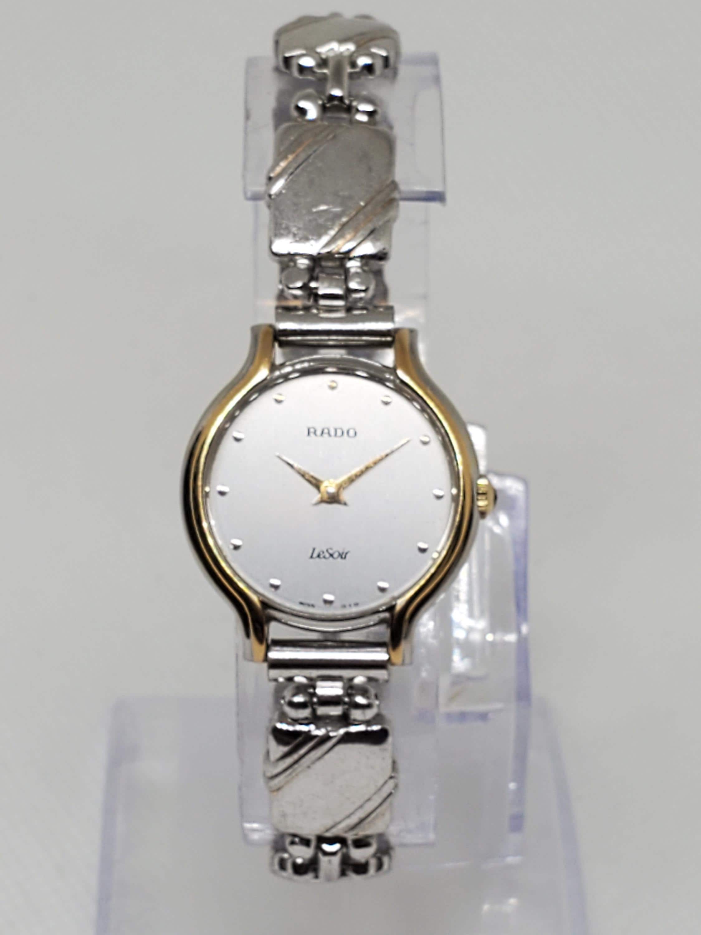 Rado Le Soir Dual Tone Ladies Watch, 1990s, Working - Etsy