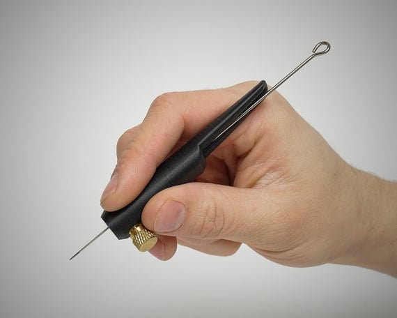 HANDPOKER Needle Grip -- Reusable Stick and Poke Tattoo Tool / Hand Poke  Needle Grip