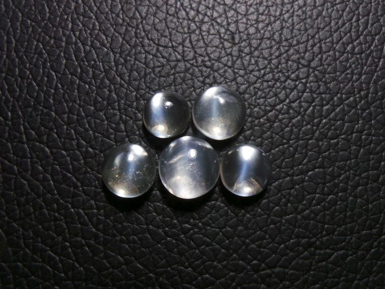 8-10 MM Size Best High Quality Gemstone For Making Jewelry. Natural Siloni Moonstone Gemstone Smooth Round Shape Cabochon