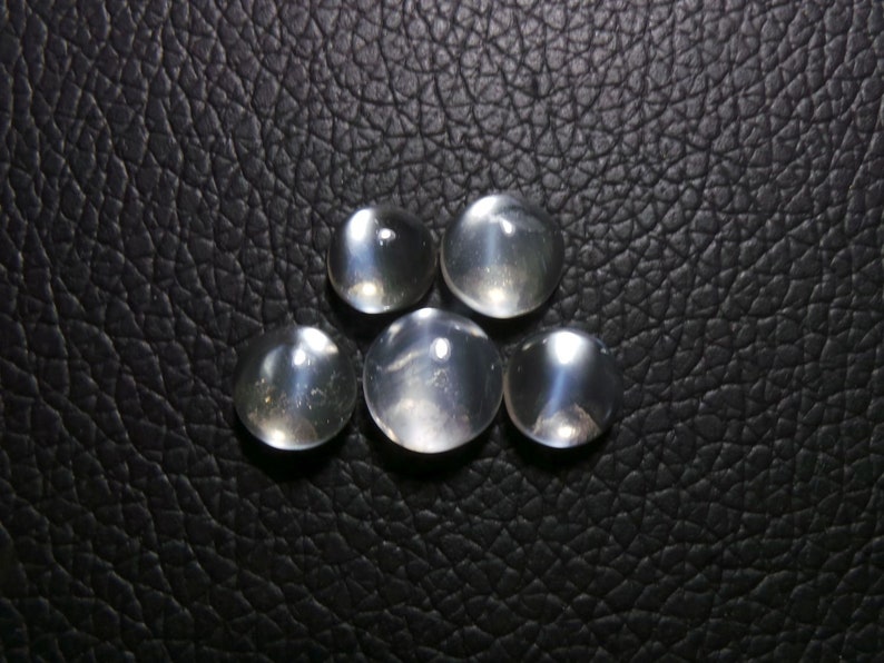 8-10 MM Size Best High Quality Gemstone For Making Jewelry. Natural Siloni Moonstone Gemstone Smooth Round Shape Cabochon