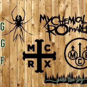 My Chemical Romance - SVG, PNG, PDF - téléchargement immédiat