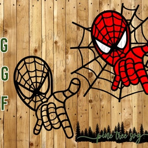 Spiderman - SVG, PNG, PDF - Instant Download