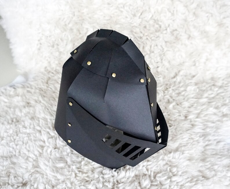 The Black Knight Make Your Own Paper Helmet With This Etsy