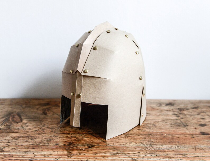 The Helmet of Tengil Make Your Own Paper Helmet With This Instant Download Template Etsy