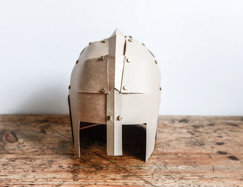 The Helmet of Tengil Make Your Own Paper Helmet With This Instant Download Template Etsy