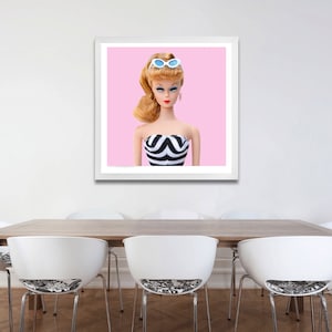 Original Mit Sonnenbrille auf Blush Druck