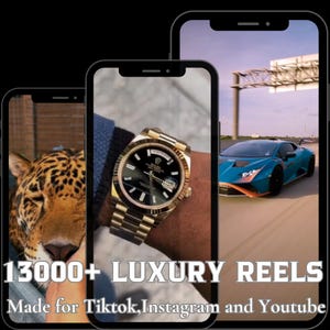 13,000+ Luxury Video Bundle - High-Resolution Mini Clips for TikTok, Instagram Reels & YouTube Shorts | Digital Download