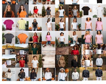 2000+ Ultimate Mockup Bundle: T-Shirts, Mugs, Apparel (Digital Download)