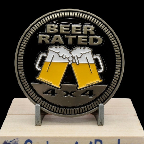 Beer - (Die-Cast) Unique METAL 4x4 Badges Made For Any 4x4 Vehicle