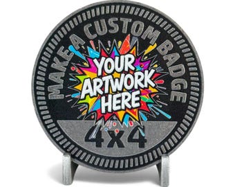 Custom4x4Badges - Custom Badge (APPROVED Shop Provided Mockup ONLY)