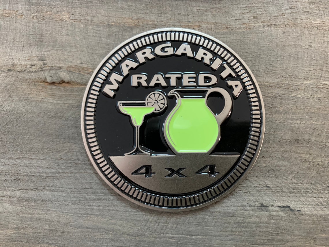 Fun Jeep Badges Margarita Rated Etsy