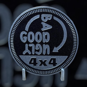 Good. Bad. Ugly. - Distinctive Metal 4x4 Badge Crafted by Custom4x4Badges