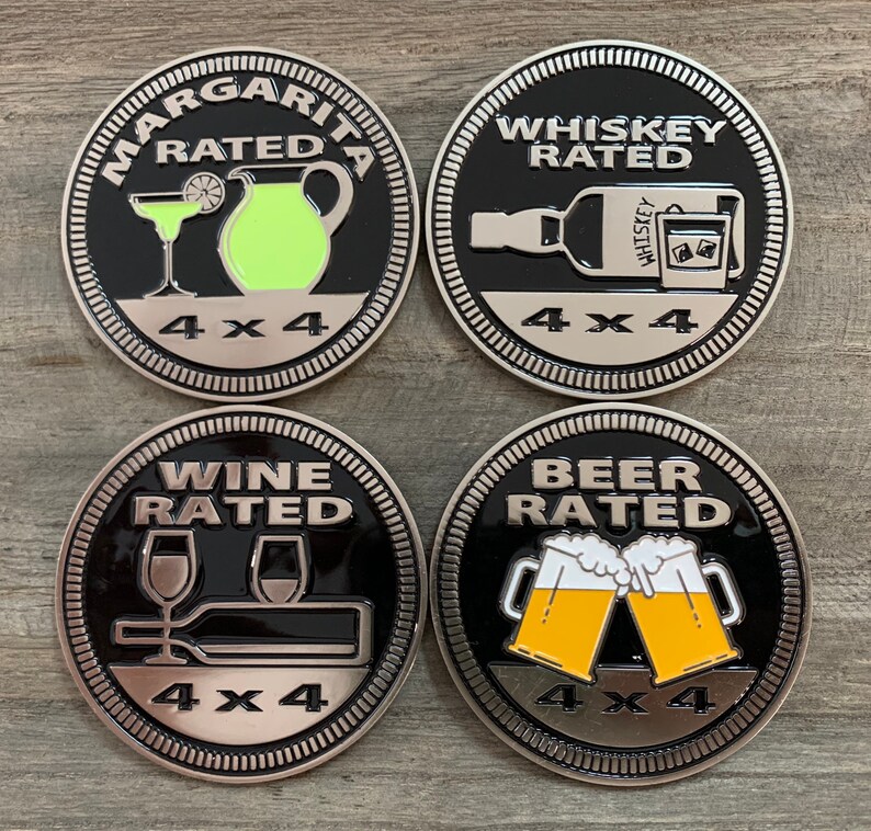 Fun Jeep Badges Whiskey Rated Etsy