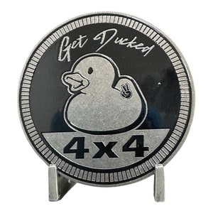 Get Ducked - Unique METAL 4x4 Badges Made For Any 4x4 Vehicle