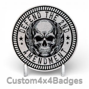 Défendez la 2nde - Badge en métal