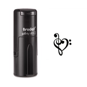 Sello de tinta propia genuino amante de la música