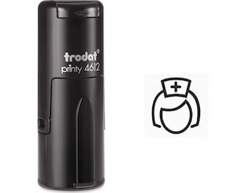 Female Nurse Medical Self-Ink Stamp