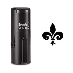 Fleur de Lis Self Inking Stamp