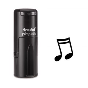 Tampon auto-encreur musique double croche