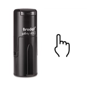 Pointing Up Finger Self-Inking Stamp