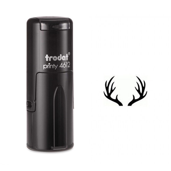 Deer Rubber Stamp Etsy