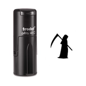 Grim Reaper Self Ink Stamp