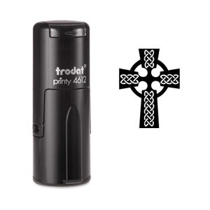 Kreuz Selbst Tinte Stempel