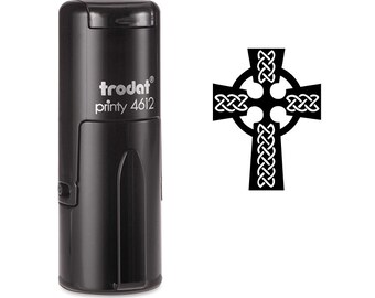 Kreuz Selbst Tinte Stempel