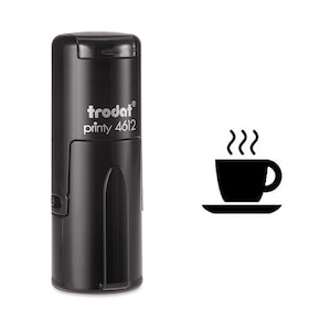 Sello autoinking de café