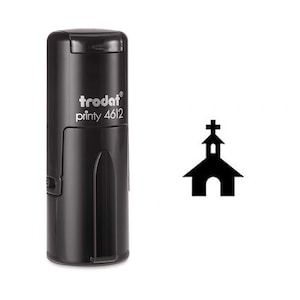 Church Silhouette Self-Inking Stamp