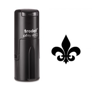 Timbro gotico Fleur de Lis Self Inking