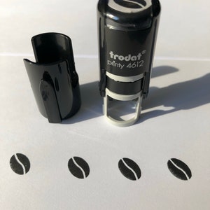 Samotuszujący stempel „Ziarno kawy”