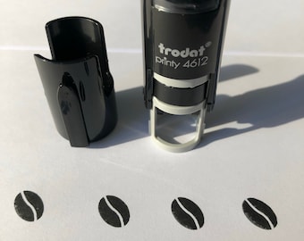 Coffee Bean Self Inking Stamp