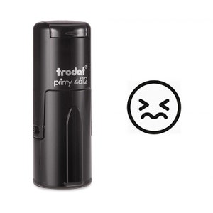 Sello de entintado propio Emoji aturdido